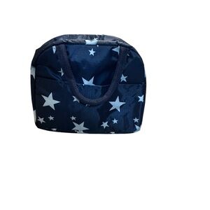 Stylish Navy Star-Patterned Women's Bag